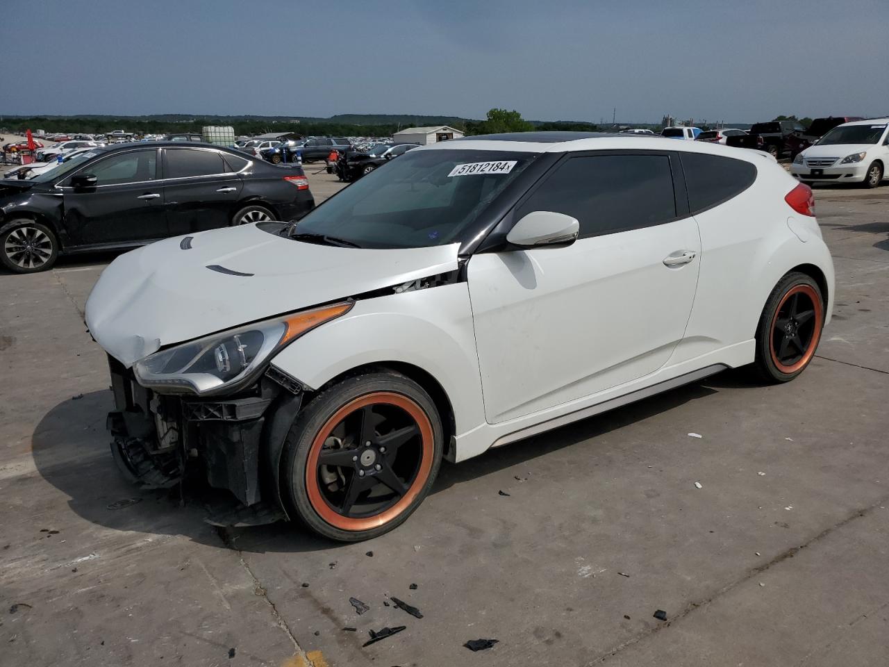 KMHTC6AE9FU218548 2015 Hyundai Veloster Turbo