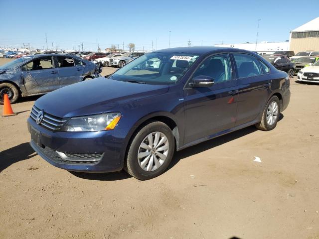 Lot #2478263419 2014 VOLKSWAGEN PASSAT S salvage car