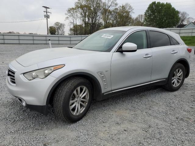 Lot #2455047433 2016 INFINITI QX70 salvage car