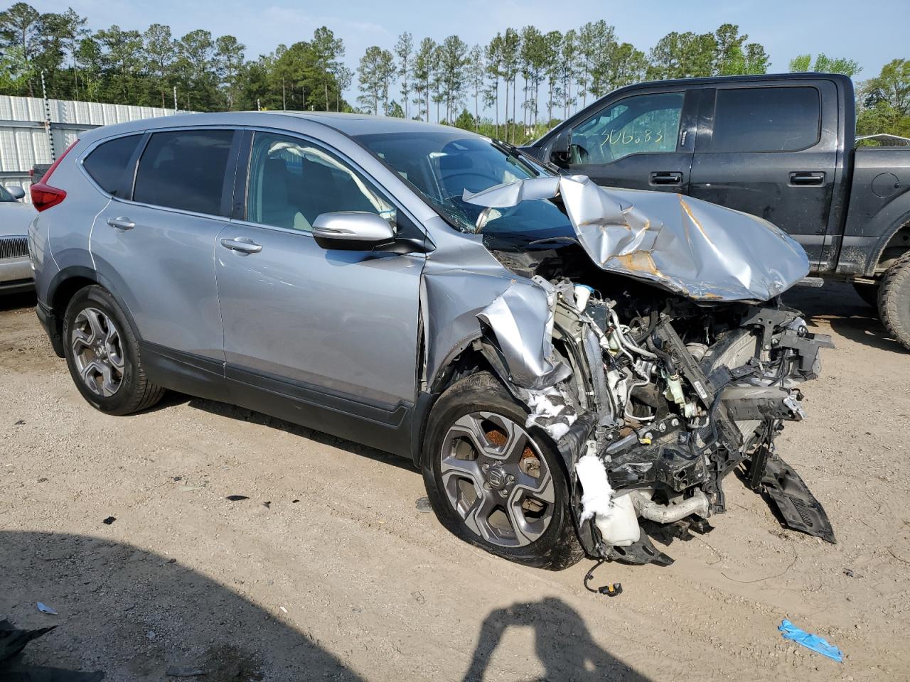 2017 Honda Cr-V Ex vin: 7FARW1H51HE048376