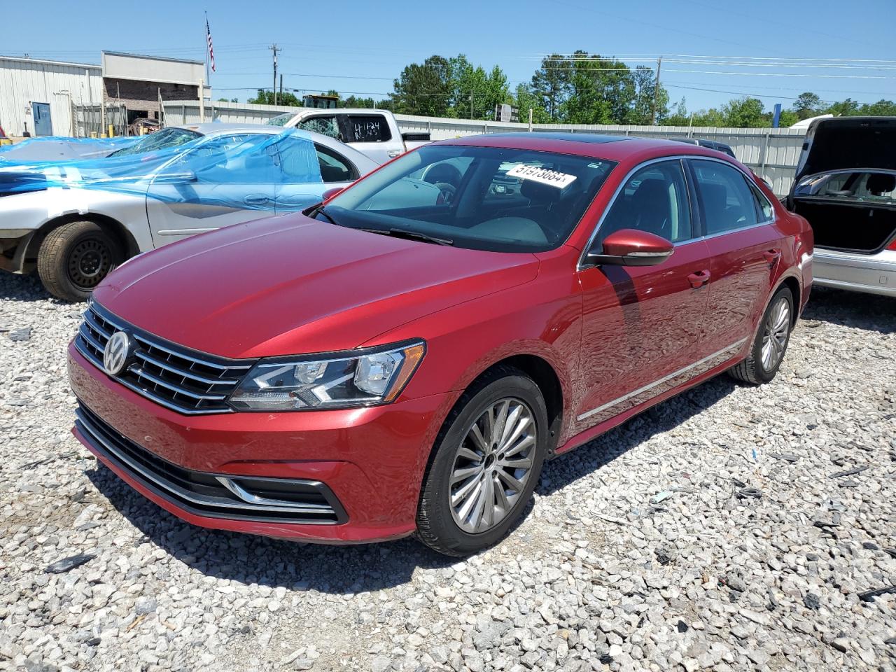 Lot #2572214015 2016 VOLKSWAGEN PASSAT SE