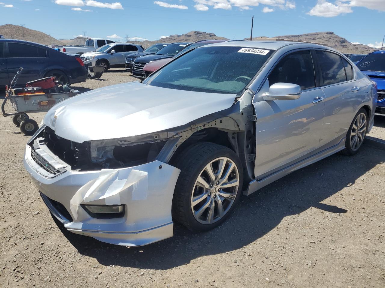 Lot #2574436574 2013 HONDA ACCORD EXL