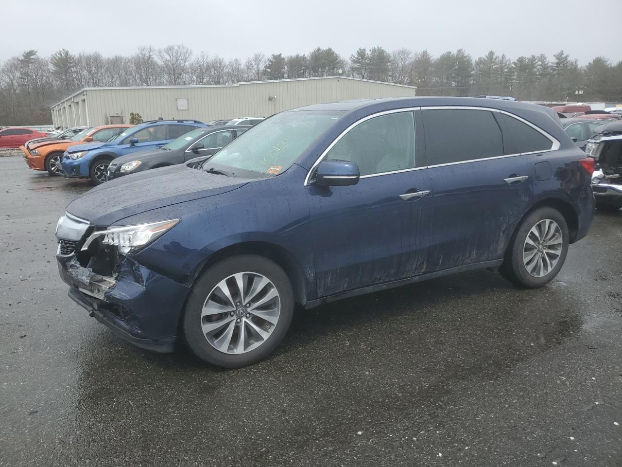 2016 Acura Mdx Technology vin: 5FRYD4H44GB057110