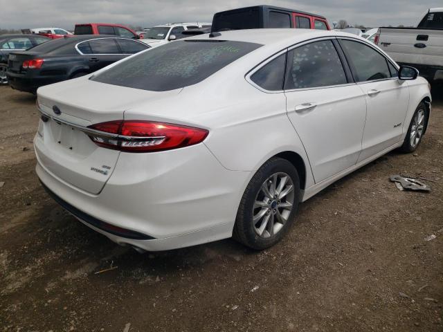 FORD FUSION 2017 Белый
