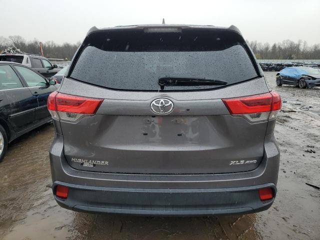 VIN 5TDJZRFH2KS704860 2019 Toyota Highlander, SE no.6