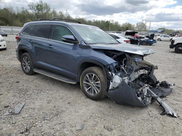 VIN 5TDKZRFHXKS328588 2019 Toyota Highlander, SE no.4