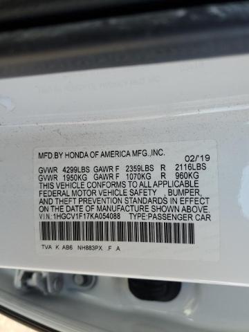 2019 HONDA ACCORD LX - 1HGCV1F17KA054088