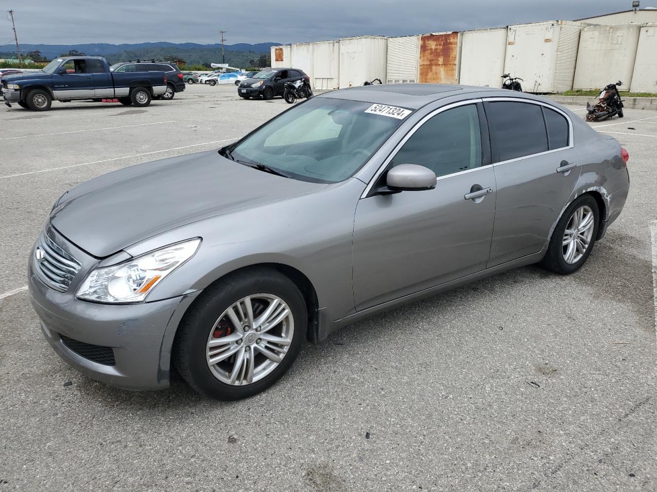 JNKBV61F67M820360 2007 Infiniti G35