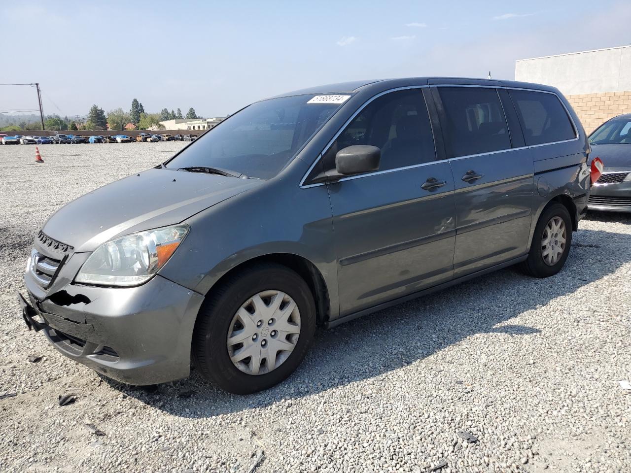 5FNRL382X7B052656 2007 Honda Odyssey Lx