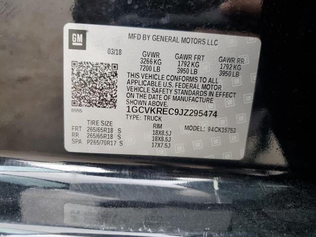 Lot #2456941647 2018 CHEVROLET SILVERADO salvage car