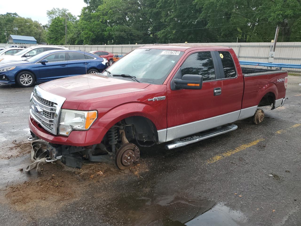 1FTFX1EF0DFB88093 2013 Ford F150 Super Cab