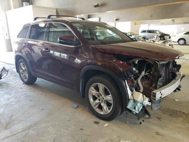 VIN 5TDDKRFHXFS079695 2015 Toyota Highlander, Limited no.4