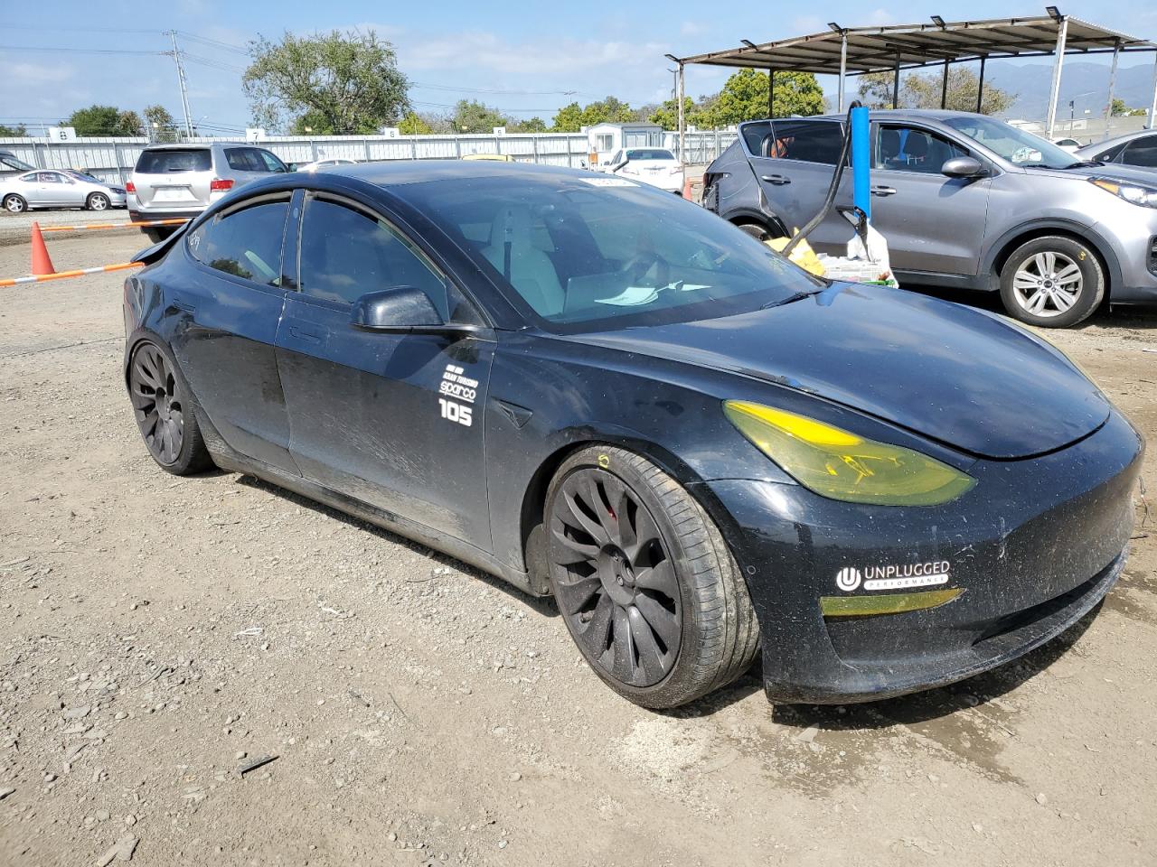 5YJ3E1EC4NF363451 2022 Tesla Model 3