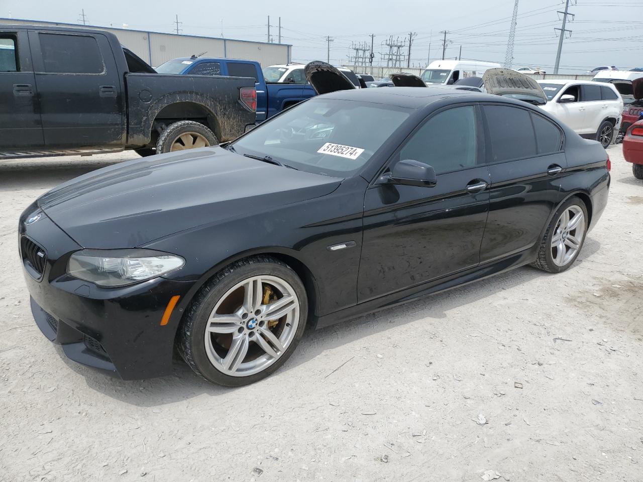 2013 BMW 550 I vin: WBAFR9C58DD227248