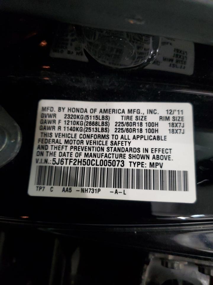 5J6TF2H50CL005073 2012 Honda Crosstour Exl