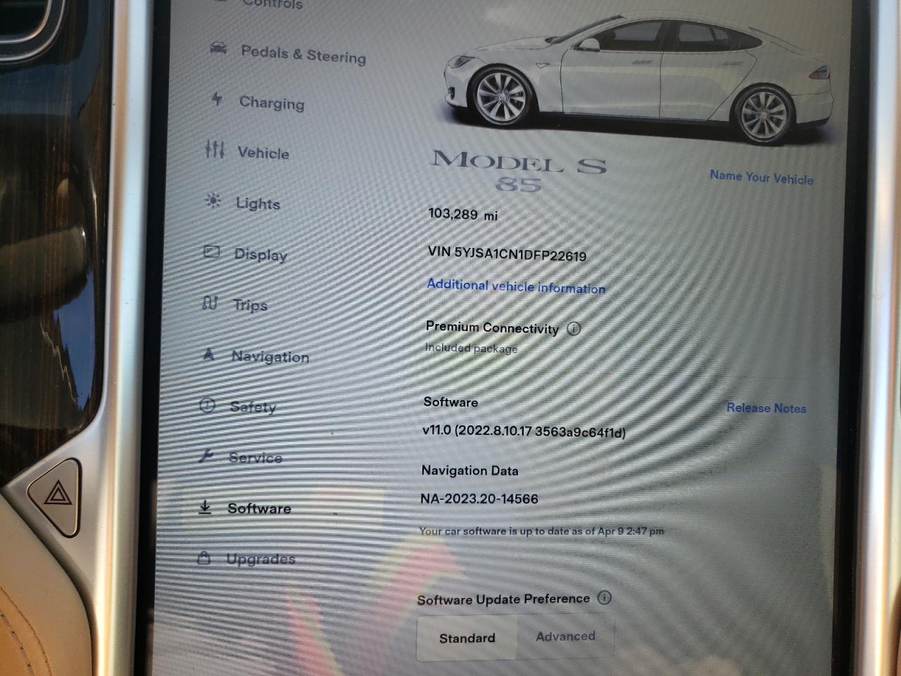 5YJSA1CN1DFP22619 2013 Tesla Model S