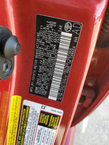 2011 Toyota Corolla Base VIN: 2T1BU4EE3BC604322 Lot: 51826594