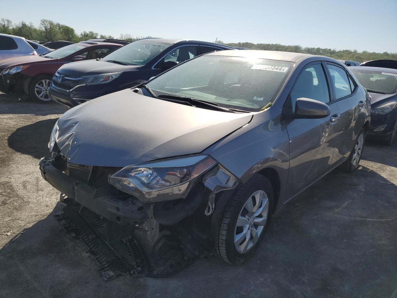 2T1BURHE9FC238204 2015 Toyota Corolla L