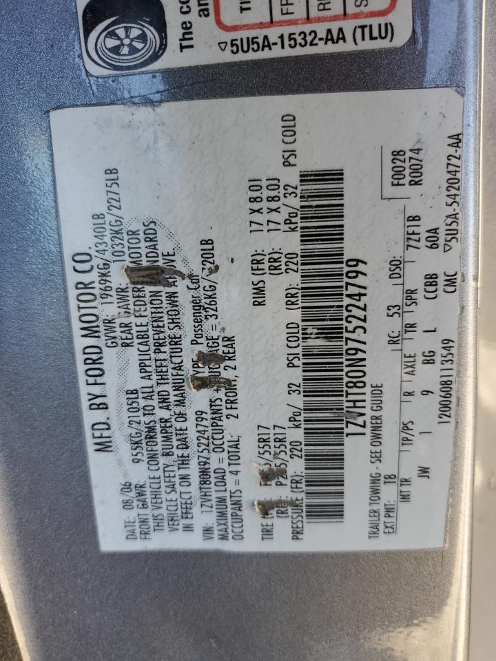 1ZVHT80N975224799 2007 Ford Mustang