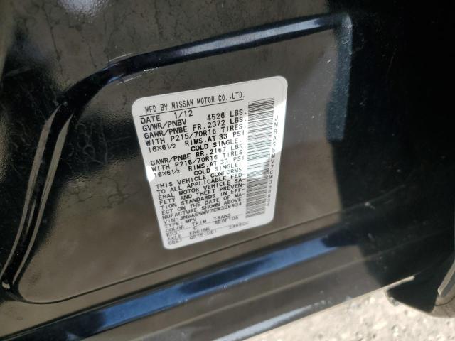 2012 Nissan Rogue S VIN: JN8AS5MV7CW388934 Lot: 51251864