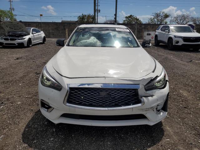 2021 Infiniti Q50 Luxe VIN: JN1EV7BP1MM700394 Lot: 51233624