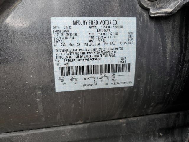 2023 FORD EXPLORER X - 1FMSK8DH8PGA55889