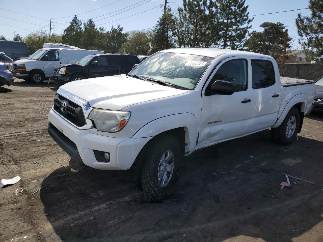 2013 Toyota Tacoma Double Cab vin: 3TMLU4EN6DM116660