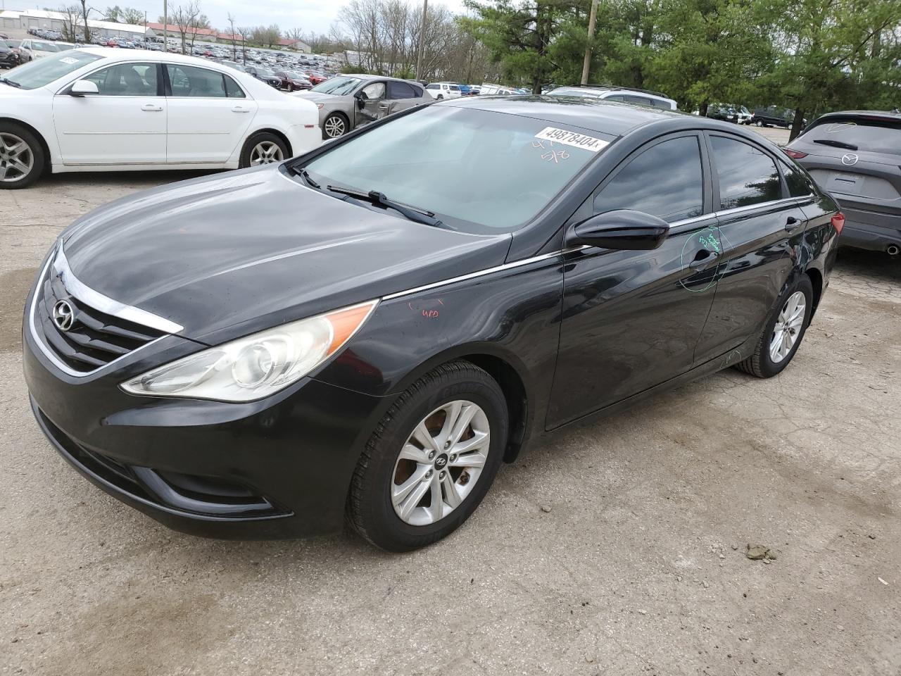 Lot #2576112405 2011 HYUNDAI SONATA GLS