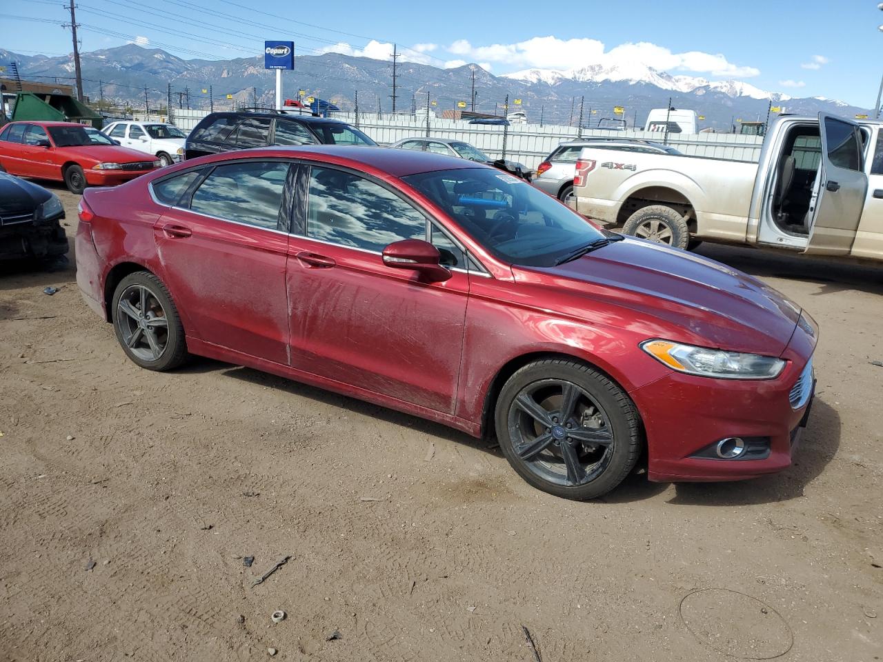 2016 Ford Fusion Se vin: 3FA6P0T9XGR206412