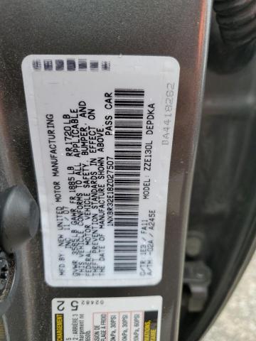 2008 Toyota Corolla Ce VIN: 1NXBR32E18Z027507 Lot: 49598384