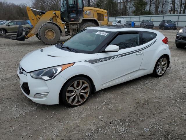 Lot #2454933606 2013 HYUNDAI VELOSTER salvage car