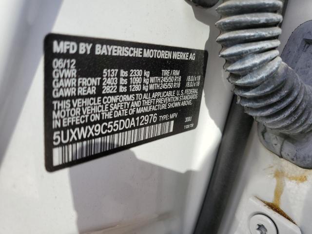 2013 BMW X3 xDrive28I VIN: 5UXWX9C55D0A12976 Lot: 49954004