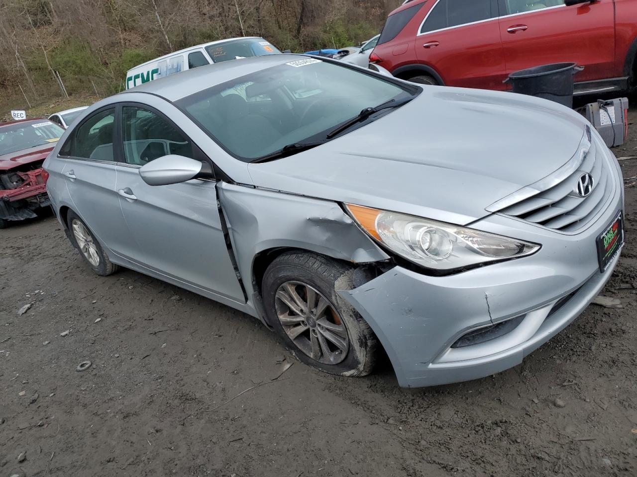 Lot #2990997233 2013 HYUNDAI SONATA GLS