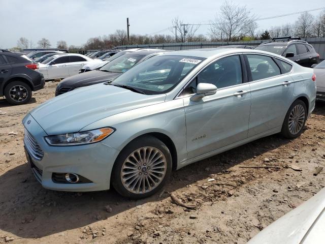 Lot #2473061782 2013 FORD FUSION TIT salvage car