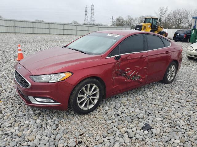 Lot #2480919170 2017 FORD FUSION SE salvage car