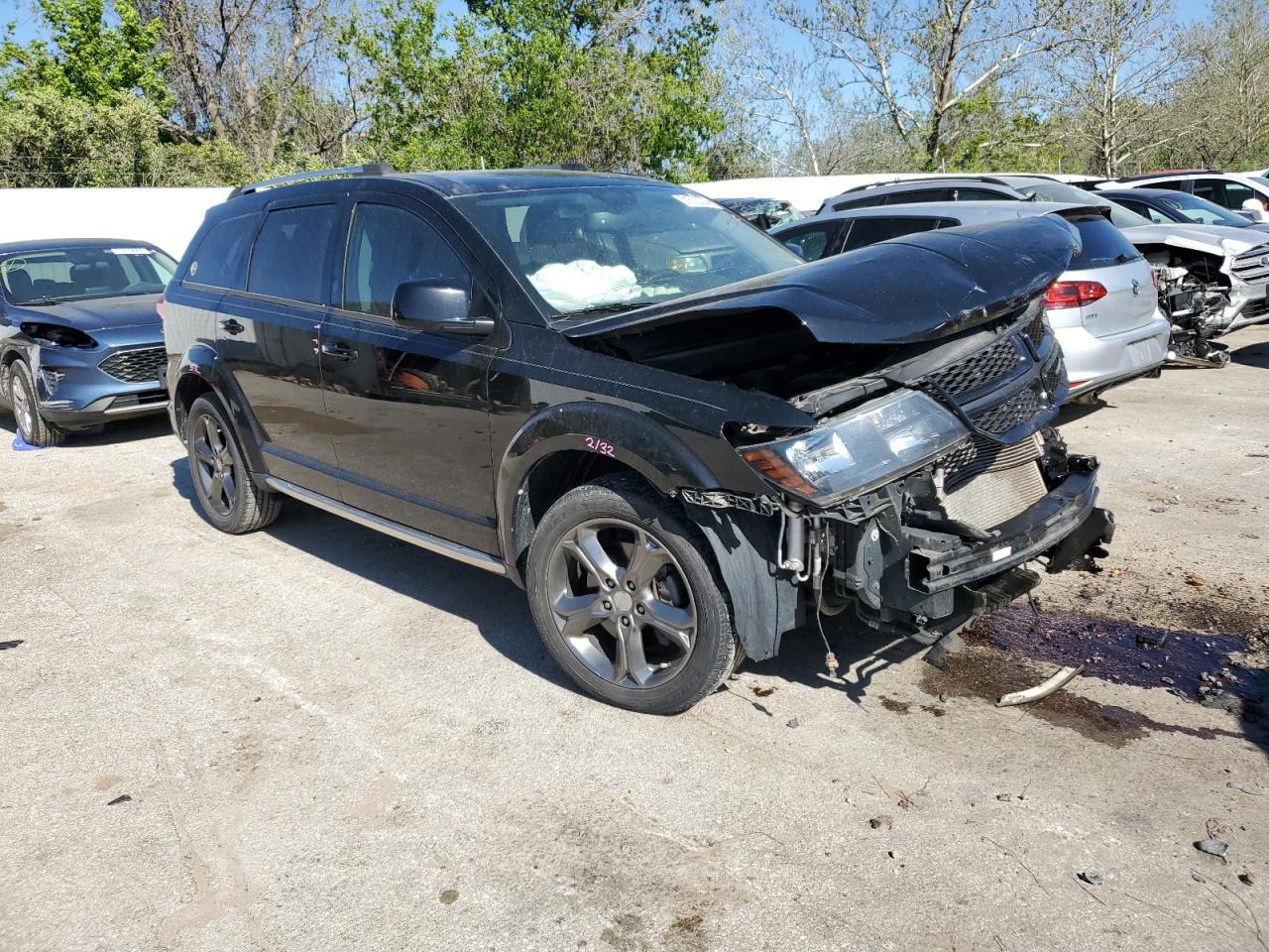 Lot #2549660848 2015 DODGE JOURNEY CR