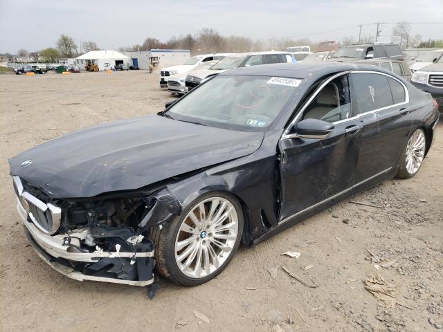 Lot #2468629772 2016 BMW 750 XI salvage car