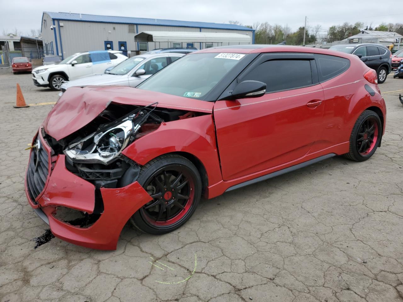 KMHTC6AE8DU126781 2013 Hyundai Veloster Turbo