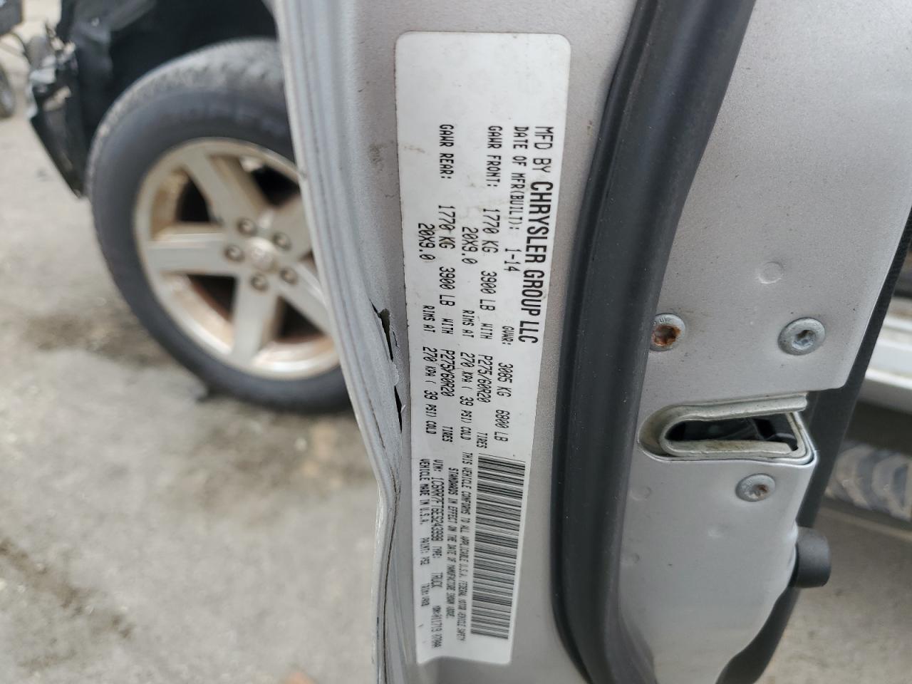 1C6RR7FT6ES243998 2014 Ram 1500 St