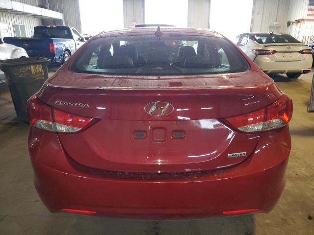 2013 Hyundai Elantra Gls VIN: KMHDH4AE2DU512591 Lot: 50911664