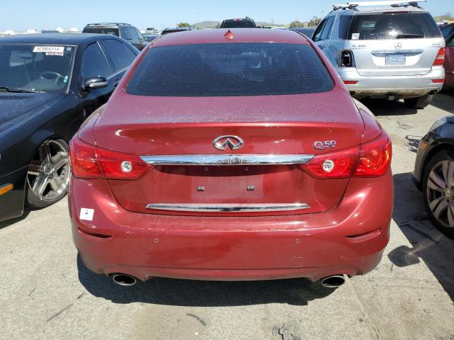 2014 Infiniti Q50 Base VIN: JN1BV7APXEM677638 Lot: 52712674