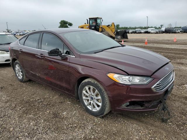 Vin: 3fa6p0g71hr366995, lot: 52221444, ford fusion s 20174