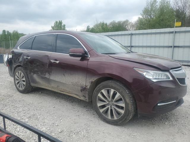 2015 Acura Mdx Technology VIN: 5FRYD4H42FB025190 Lot: 49158724