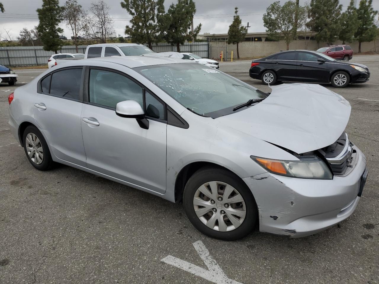 2HGFB2F54CH566666 2012 Honda Civic Lx