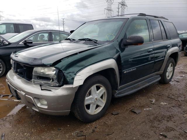 Lot #2445683466 2002 CHEVROLET TRAILBLAZE salvage car