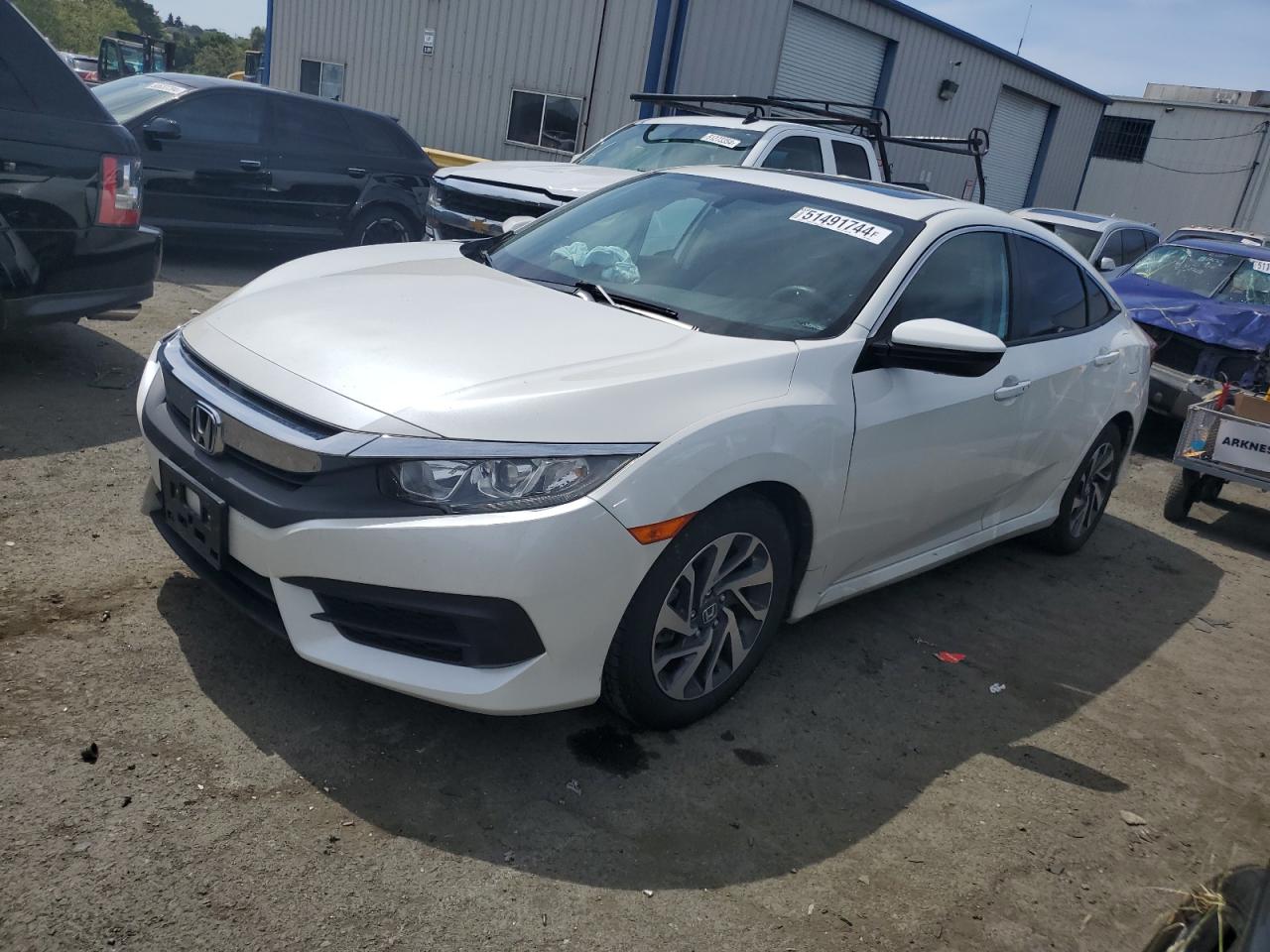 19XFC2F75JE205047 2018 Honda Civic Ex