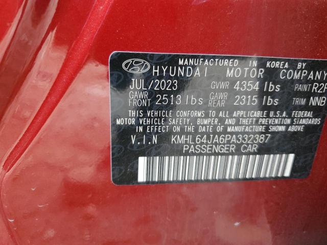 2023 HYUNDAI SONATA SEL - KMHL64JA6PA332387