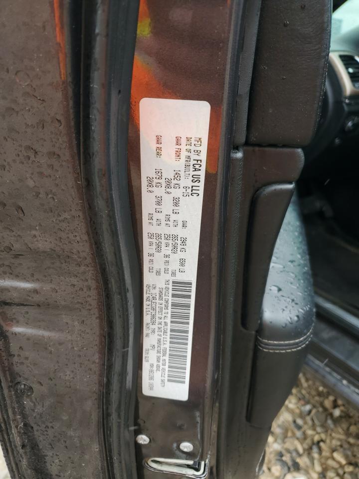 1C4RJECG8FC906284 2015 Jeep Grand Cherokee Overland