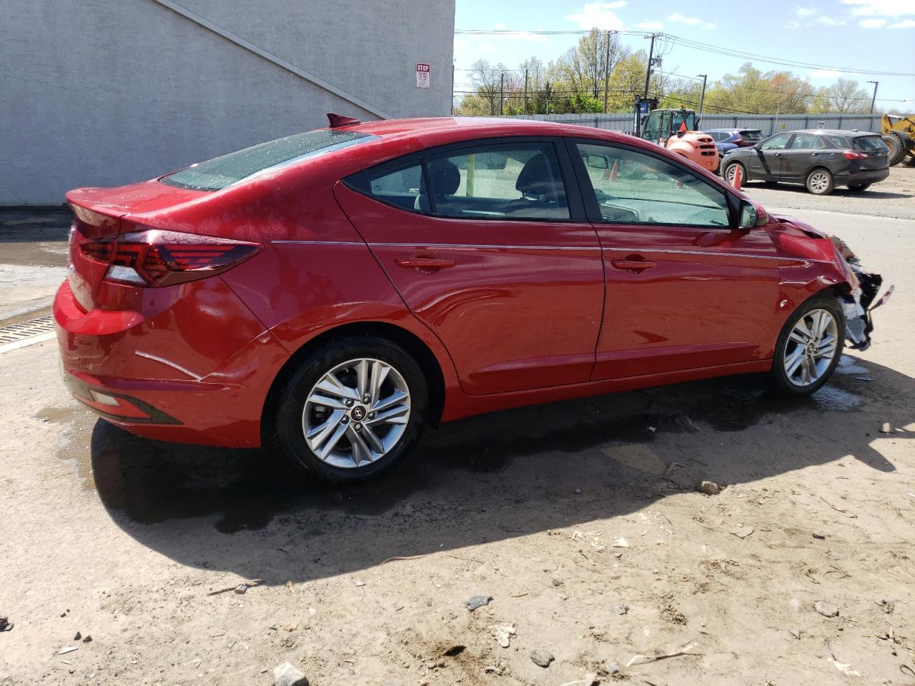 2020 Hyundai Elantra Sel vin: KMHD84LF1LU063537