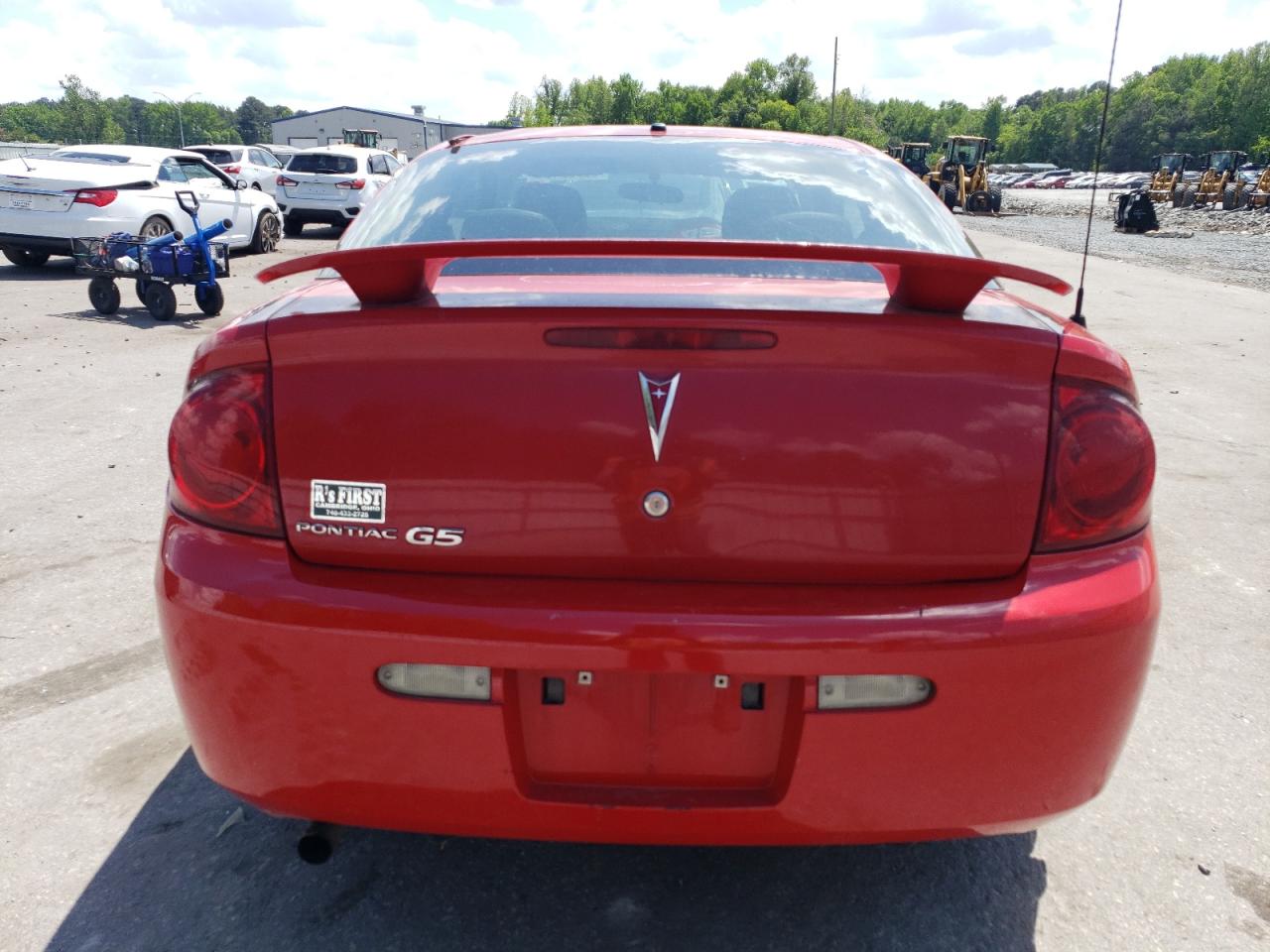 1G2AL15F377311944 2007 Pontiac G5